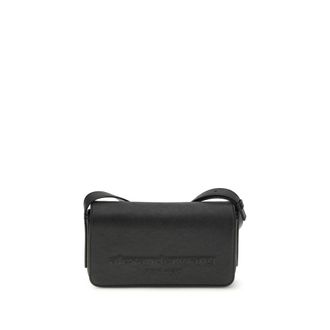 Alexander Wang Black Calf Leather Bos Taurus Shoulder Womens Bag