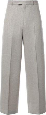 Jacquemus Tempo Broek - Heren - Wijde Broeken - Beige - 2XL - Katoen - Broeken