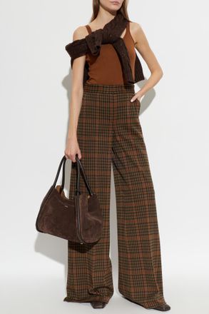Max Mara Salvo Wool Top, Womens, Brown