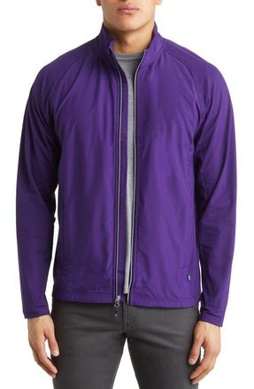 Cutter & Buck Adapt Hybrid Full Zip Jacket in College Purple at Nordstrom, Size Xxx-Large
