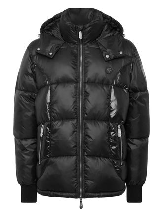 Philipp Plein Piumino con cappuccio - Nero