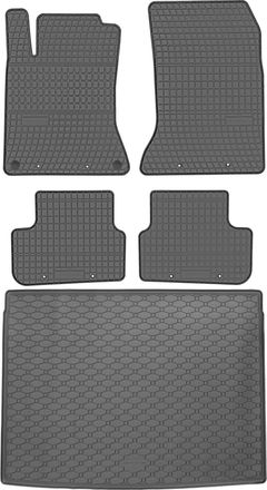 OEM Juego De Alfombrillas De Goma Para Coche Y Maletero Para Mercedes Clase B W246 Suv (2011-2018)