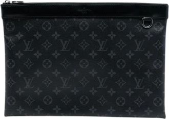 Louis Vuitton Pre-owned Clutches, female, Black, Size: ONE SIZE Pre-owned Discovery Pochette