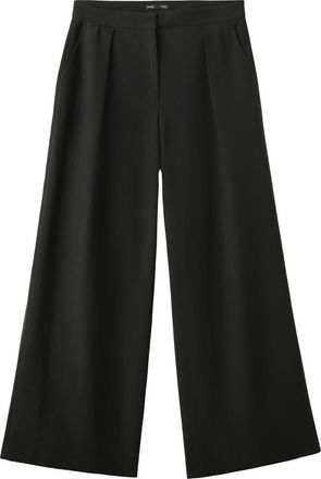 Mango Straight Leg Pants in Black at Nordstrom, Size 10