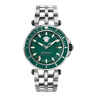 Versace Accessoires, Heren, Groen, ONE Size, V-Race Diver
