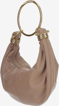 Chloé Hobo Bags - Bracelet Hobo Bag Small Leather - Gr. unisize - in Braun - für Damen