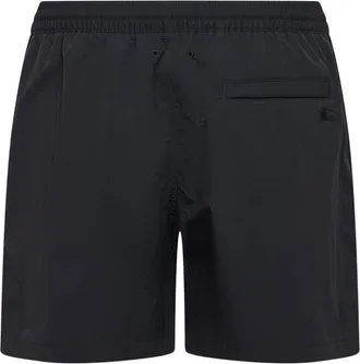 Burberry Mens Swim Shorts Black Nylon Polyamide Beachwear Sea Clothing