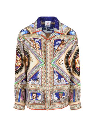 Casablanca Plafond Orne De Musique Shirt - Multicolor