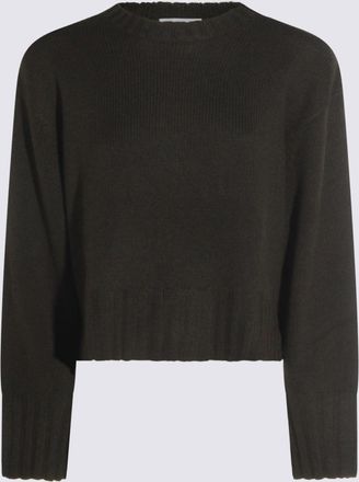 Allude Green Wool Knitwear