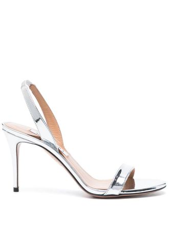 Aquazzura So Nude sandalen - Zilver
