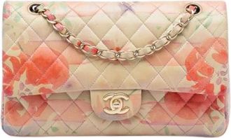 Chanel Pre-owned Vintage Double Flap Shoulder Bag - Dames - Vintage Schoudertas - Veelkleurig - ONE Size - Leer - Vintage