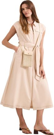 Phase Eight Alira Utility Dress in Stone at Nordstrom, Size 10