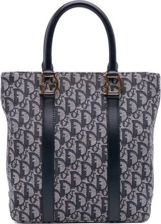 Dior Pre-owned Dior Diorissimo Trotter Canvas Tote Unisex BO B 0071