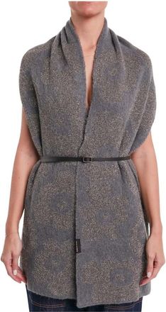 Alessia Santi Scarfs - Dames - Wintersjaals - Grijs - ONE Size - Accessoires