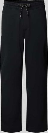 Bugatti Sweatpants mit elastischem Bund in Black, Größe XXL