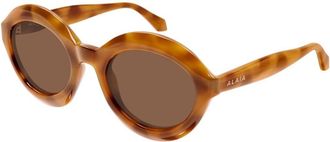 Alaia AA0088S 004 Womens Sunglasses Tortoiseshell Size 53