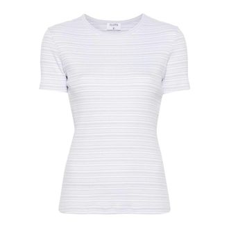 Filippa K Striped Cotton T-Shirt - female - Filippa K - T-Shirts - Blue - M - Tops