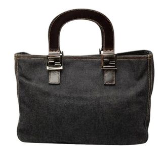 Fendi Pre-owned Denim Tote - Dames - Pre-owned - Blauw - Maat: ONE Size Denim