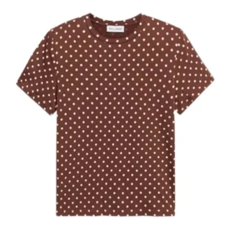 Weili Zheng Mujer, Camisetas, Marr&oacute;n, Talla: L