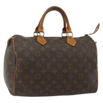 Louis Vuitton Pre-owned Handbags, female, Brown, Size: ONE SIZE Pre-owned Vintage Monogram Hand Bag