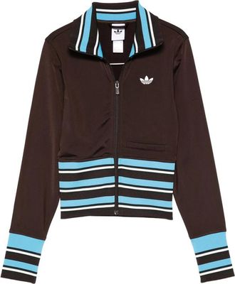 adidas Striped Zip Sweatshirt