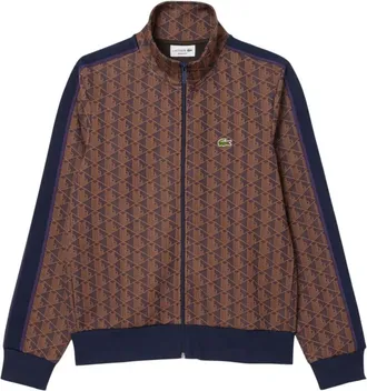 Lacoste Heren, Sweatshirts & Hoodies, Bruin, Maat: 2XL Katoen