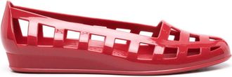 Ancient Greek Sandals Elli jelly ballerina shoes - women - Rubber/Rubber/Rubber - 39 - Red