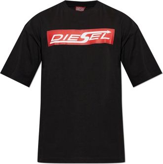 Diesel Hombre, Camisetas, Negro, Talla: 3XL