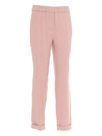 Lorena Antoniazzi elasticated-waist trousers - Pink