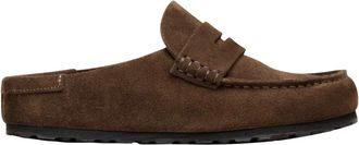 Birkenstock Naples Wrapped Regular Fit - Heren - Slip ons - Bruin - 43 EU - Su&egrave;de - Schoenen