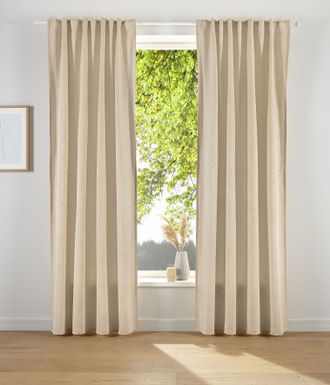 LeGer Home by Lena Gercke Vorhang »LESKA« Multifunktionsband 1 Stk. tlg. blickdicht, glatt, gewebt, monochrom, verschiedene Grössen