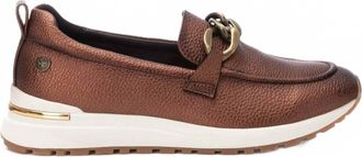 Xti Womens Casual Slip-On Moccasins In Bronze