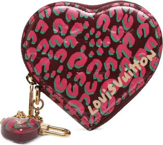 Louis Vuitton Portamonete a cuore - Rosso