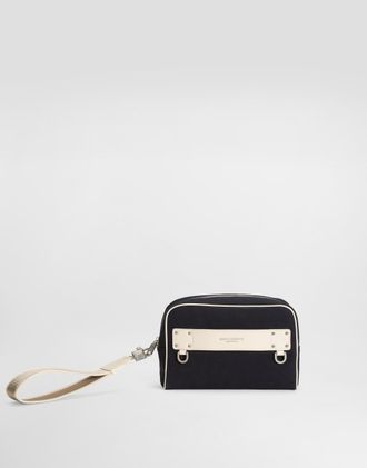 Dolce & Gabbana Essenza Poplin Handbag - Man Shoppers Multi-colored Onesize