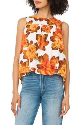 1.State Pleat Back Knit Tank in Ultra White at Nordstrom Rack, Size X-Small