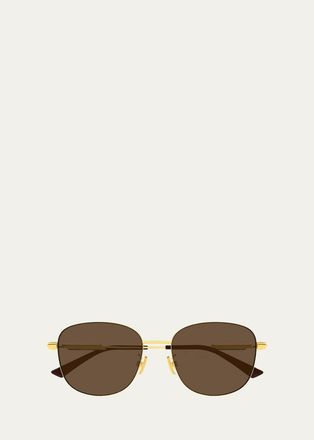 Bottega Veneta Ribbon 56MM Round Sunglasses