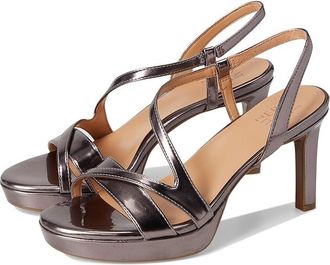 Naturalizer Abby Dress Sandals Womens Dress Sandals Turtle Dove Grey : 6.5 M (B), Synthetic