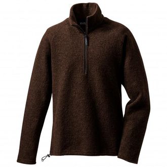 Mufflon Jonas Merinopullover f&uuml;r Herren | schwarz/braun