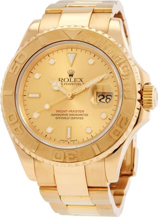 Rolex Pre-owned Rolex Yacht-Master Automatic Chronometer Mens Watch 16628BMSO