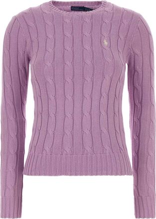 Polo Ralph Lauren Lilac Cotton Sweater