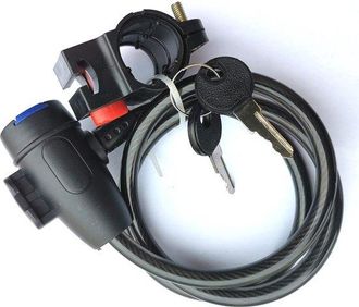 OEM Candado Antirrobo Para Bicicleta Con Llave, Candado Port&aacute;til Para Bicicleta De Monta&ntilde;a, Candado Para Bicicleta, 890cm
