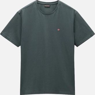 Napapijri Mens Napapijri Salis Sum T-Shirt Green Urban - Size: 40