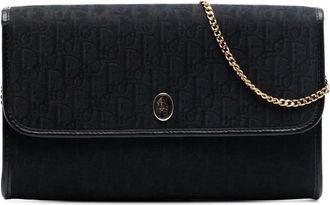 Dior Pre-owned Dior Diorissimo Trotter Canvas Chain Shoulder Bag Ladies PMU9LABNGV1RXIR7