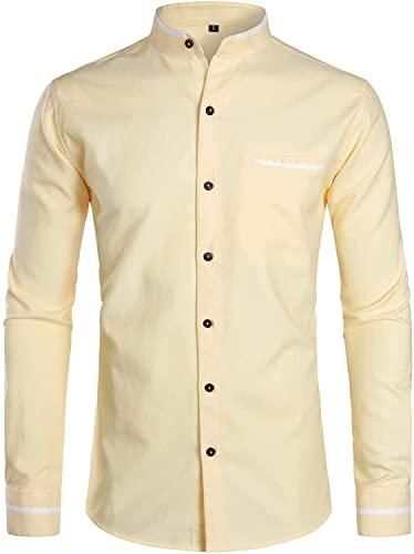 Chemise Habillée PARKLEES Homme - Coupe Classique Sans Plis Avec Poche