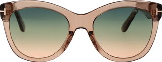 Tom Ford Cat Eye Sunglasses Ft0870 45 P