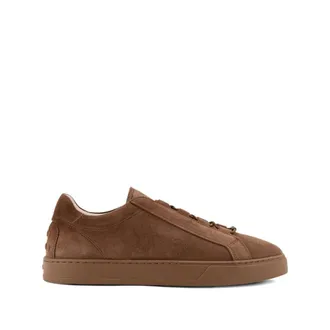 Tod's Suede Trainers - male - Tods - Sneakers - Brown - 5 UK - Shoes