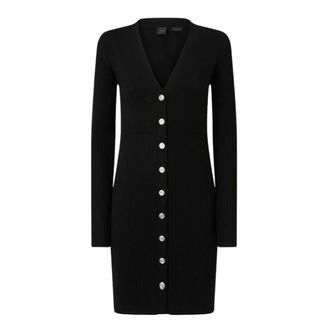 Pinko Pinko, Kleedjes, Dames, Zwart, M, Wol, 104017-A15S.z 99 Kort Jurk