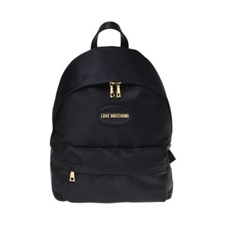 Love Moschino Dames, Tassen, Zwart, Maat: ONE Size Nylon