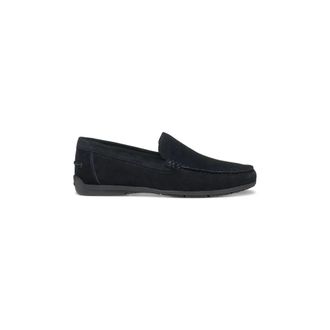 Geox Heren, Schoenen, Blauw, Maat: 45 EU Leer