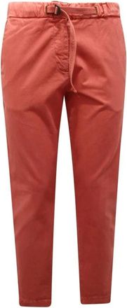 White Sand Angelina Broek - Dames - Slim Fit Broeken - Roze - XS - Katoen - Broeken
